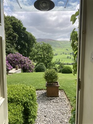 View from the front door